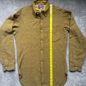 Vintage Mens Pendleton Wool Flannel Shirt Med
